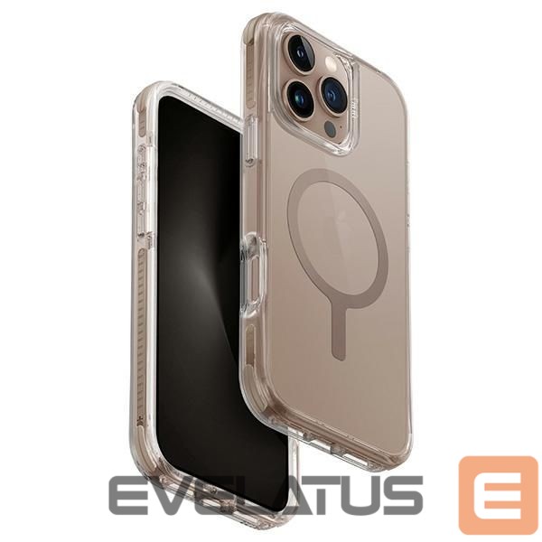 Other Phone Accessory UNIQ Uniq Combat iPhone 16 Pro 6.3" Magclick Charging case gold/taupe gold