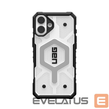 Cits mobilo telefonu aksesuārs UAG UAG Pathfinder Clear Magsafe iPhone 16 Plus Case - White