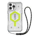 Cits mobilo telefonu aksesuārs UAG  UAG Pathfinder Clear Magsafe Bundle Case with Lanyard for iPhone 16 Pro Max - Green 