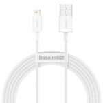 Kabelis Baseus  Baseus Superior USB - Lightning 2.4A 2 m cable White (CALYS-C02) 