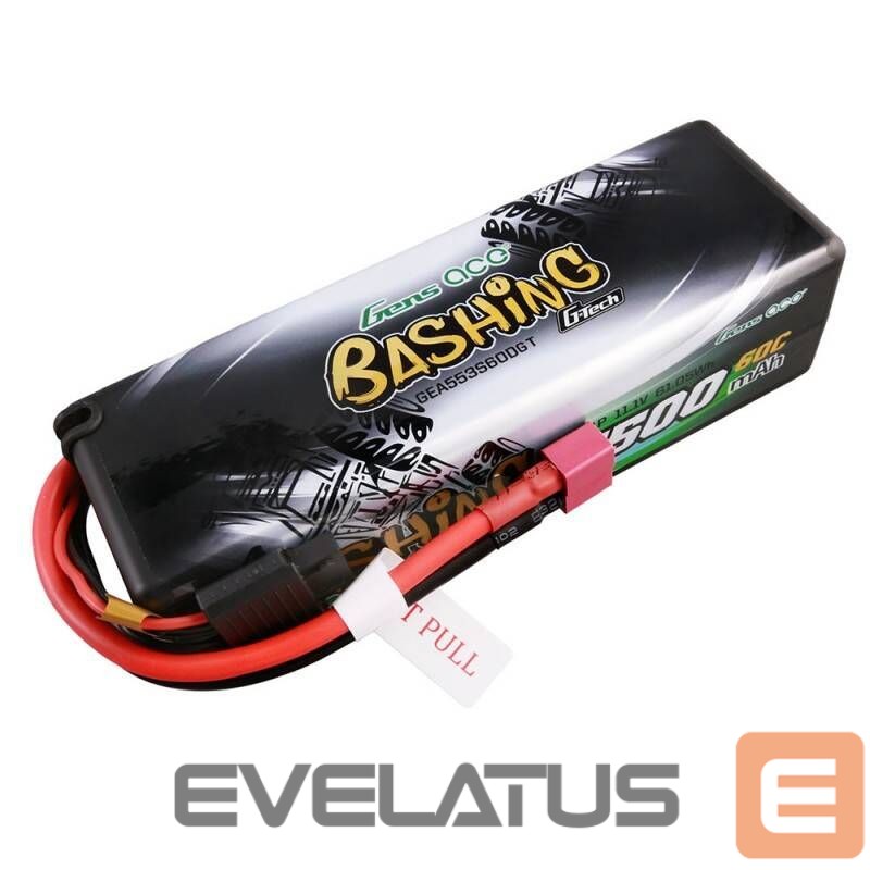 Serveru - Citi piederumi Gens ace Gens ace G-Tech 5500mAh 11.1V 3S1P 60C HardCase 15# car Battery