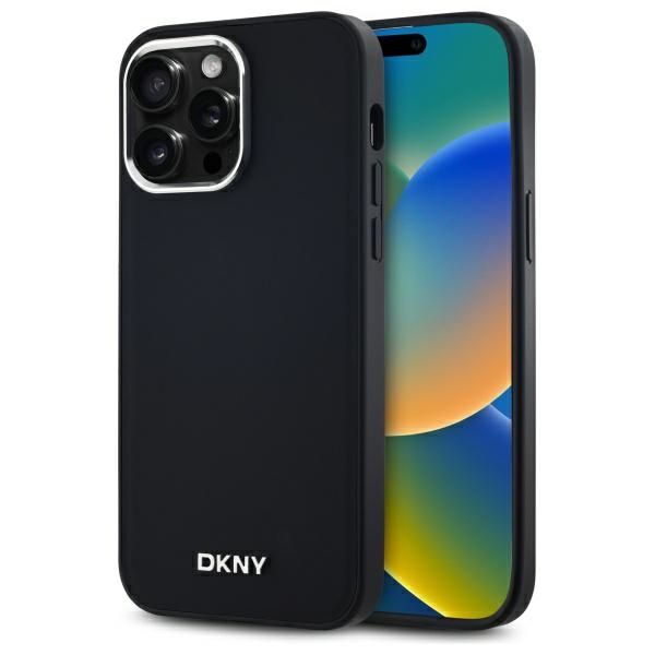 Other Phone Accessory DKNY DKNY Plain Logo MagSafe iPhone 14 Pro Max Case - Black