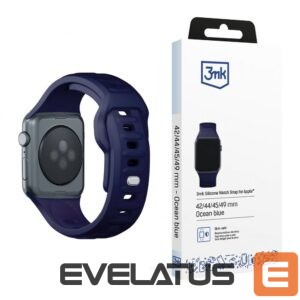 Other Phone Accessory 3MK  42/44/45/49 mm Ocean Blue - 3mk Silicone Watch Strap for Apple 