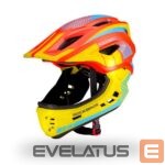 Другой товар Rockbros  Children's bicycle helmet with detachable visor Rockbros TT-32SOYB-S size S - yellow-orange 