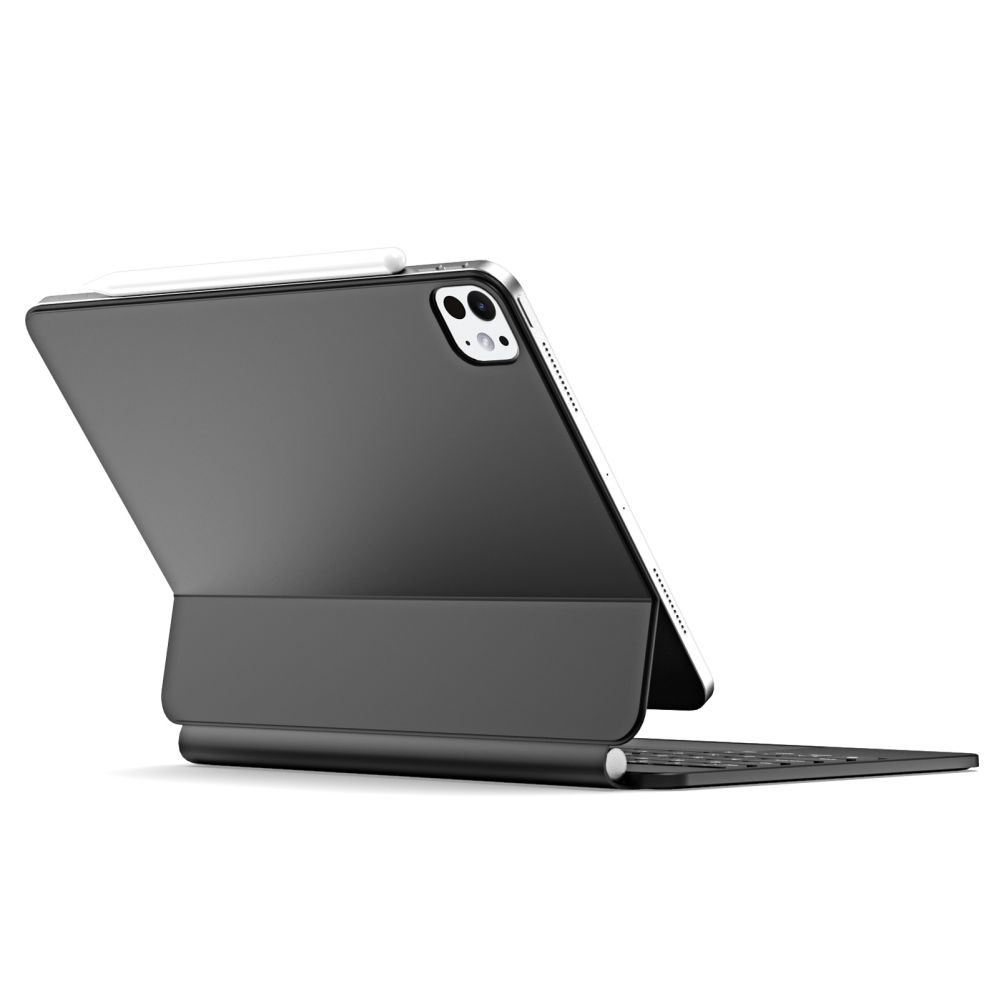 Aizmugurējais vāciņš Dux Ducis Dux Ducis Keyboard (MK Series) Case with Bluetooth Keyboard for iPad Pro 11" 2024 - Black