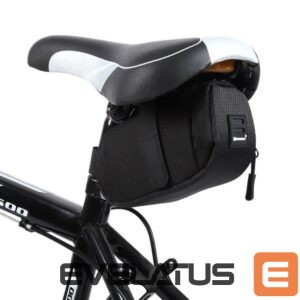 Bicycle accessory Wozinsky  Wozinsky small bicycle saddle bag 0.6 l black (WBB8BK black) 