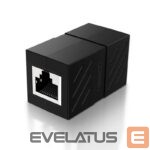 Adapteris Ugreen  Ugreen Network Connector Ethernet RJ45 10 Gbps Network Cable Connector Black (NW114 20390) Black