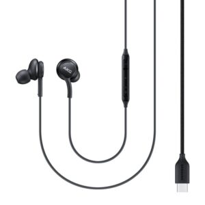 Vadu austiņas Samsung  Samsung AKG EO-IC100BBEGEU wired in-ear USB-C headphones - black 