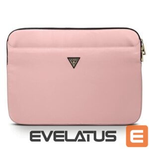 Portatīvo datoru soma Guess  Guess Nylon Triangle Logo case for a 13" laptop - pink 