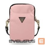 Laptop Bag Guess  Guess Handbag GUPBNTMLLP pink/pink Nylon Triangle Logo 