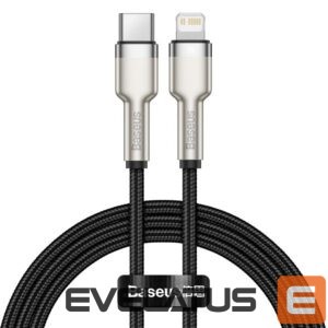 Cable Baseus  Baseus Cafule Series Metal Data USB-C / Lightning 20W PD cable 1 m - black 