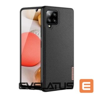 Aizmugurējais vāciņš Dux Ducis  Dux Ducis Fino case covered with nylon material for Samsung Galaxy A42 5G black 