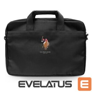 Laptop Bag U.S. Polo PU  US Polo Assn. bag for a 16" laptop - black 