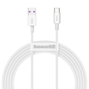 Cable Baseus  Baseus Superior cable USB - USB TypeC 66 W 6A 2 m White (CATYS-A02) 