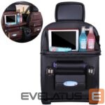 Car accessories Hurtel  Car seat organizer seat protector seat cover shelf mini car table black 