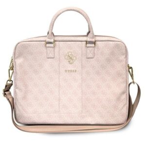 Somas un mugursomas Guess  Guess 4G Big Logo bag for a 16'' laptop - pink 