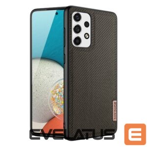 Back panel cover Dux Ducis  Dux Ducis Fino case is made of nylon material for Samsung Galaxy A73 green 