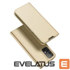 Aizmugurējais vāciņš Dux Ducis  Dux Ducis Skin Pro Holster Cover Flip Cover for Samsung Galaxy A73 gold 