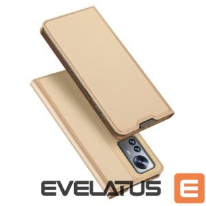 Aizmugurējais vāciņš Dux Ducis  Dux Ducis Skin Pro Holster Cover Flip Cover for Xiaomi 12 Pro gold 