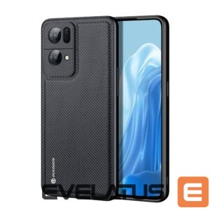 Aizmugurējais vāciņš Dux Ducis  Dux Ducis Fino case cover covered with nylon material Oppo Reno7 Pro 5G black 