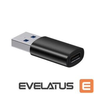 Adapteris Baseus  Baseus Ingenuity Series Mini USB 3.1 OTG to USB Type C adapter black (ZJJQ000101)
