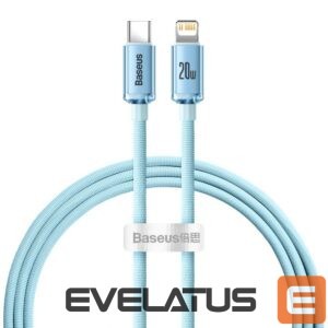 Cable Baseus  Baseus CAJY001303 Lightning - USB-C PD cable 20W 480Mb/s 1.2m - blue 