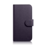 Tagakaaned iCarer  iCarer Wallet Case 2in1 Cover iPhone 14 Pro Anti-RFID Leather Flip Case Dark Purple (WMI14220726-DP) 