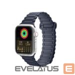 Siksniņa Dux Ducis  Dux Ducis Strap (Armor Version) Apple Watch SE strap, 9, 8, 7, 6, 5, 4, 3, 2, 1 (41, 40, 38 mm) silicone magnetic band bracelet blue 