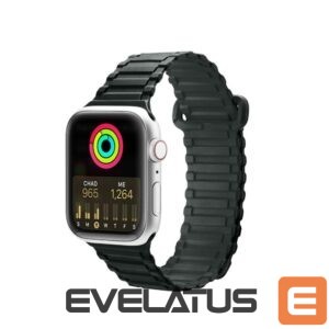 Siksniņa Dux Ducis  Dux Ducis Strap (Armor Version) Apple Watch SE strap, 9, 8, 7, 6, 5, 4, 3, 2, 1 (41, 40, 38 mm) silicone magnetic strap bracelet green 