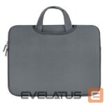 Maciņš grāmata Hurtel  Universal laptop bag 15.6'' - gray 