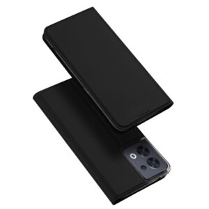 Tagakaaned Dux Ducis - Dux Ducis Skin Pro case for Oppo Reno 8 flip cover card wallet stand black 