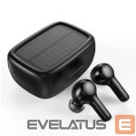 Wired speakers Choetech  Choetech TWS wireless headphones with solar panel black (BH-T09) 