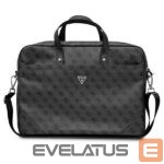 Portatīvo datoru soma Guess  Guess Saffiano 4G Triangle Logo bag for a 16'' laptop - black 
