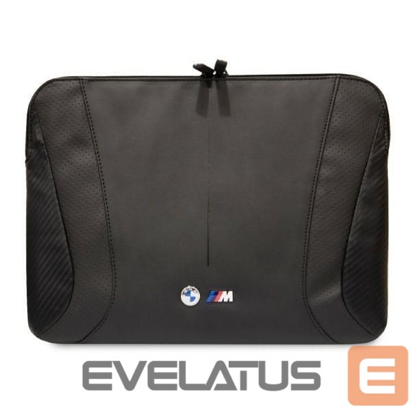 Sülearvuti kott BMW BMW Carbon&Perforated sleeve for a 16" laptop - black