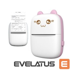 Kitos prekės Hurtel  Thermal printer mini cat HURC9 - pink 