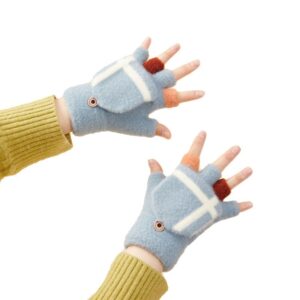 Jalgratta tarvik Hurtel  Women's/children's winter telephone gloves - blue 