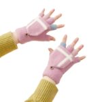 Jalgratta tarvik Hurtel  Women's/children's winter telephone gloves - pink 