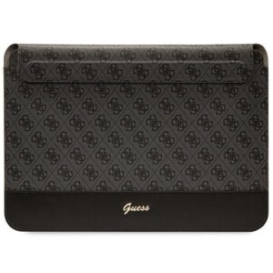 Citas preces Guess  Guess 4G Stripe Metal Logo case for 14" laptop - black 