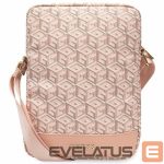 Tagakaaned Guess  Guess Bag GUTB10HGCFSEP 10" pink/pink GCube Stripe Tablet Bag 