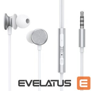 Vadu austiņas Joyroom  Joyroom Wired Series JR-EW03 wired in-ear headphones - silver 