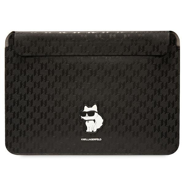 Hoidjad ja alused Karl Lagerfeld Karl Lagerfeld Saffiano Monogram Choupette case for a 14" laptop - black