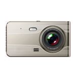 Foto un video aksesuārs Hurtel  DVR979G Full HD G-sensor LCD car video recorder with reversing camera - beige 