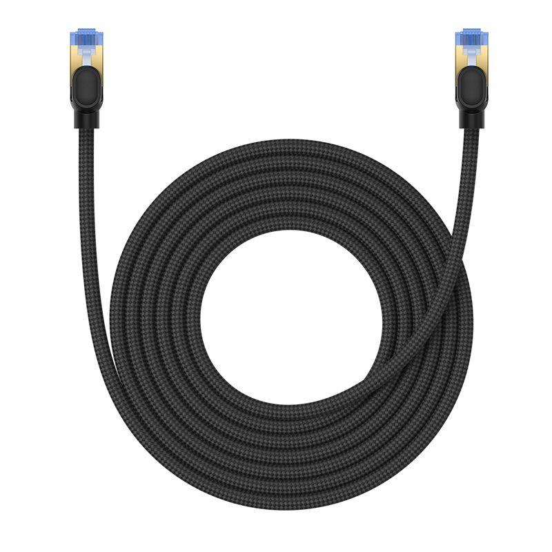 Other Computer Accessory Baseus Baseus fast internet cable RJ45 cat.7 10Gbps 5m braided black