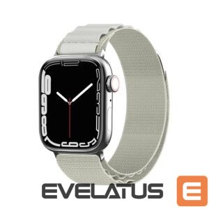 Siksniņa Hurtel  Alpine Steel Buckle Strap for Apple Watch 38/40/41mm - Gray 