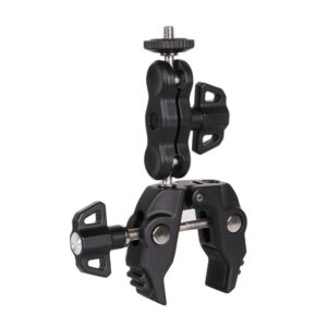 Kaameratarvik Hurtel  Phone and sports camera holder with clamp 