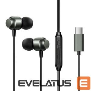 Vadu austiņas Joyroom  Joyroom JR-EC06 USB-C in-ear headphones - gray 
