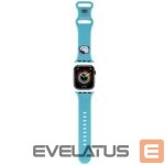 Strap Hello Kitty  Hello Kitty Silicone Kitty Head strap for Apple Watch 38/40/41mm - blue 