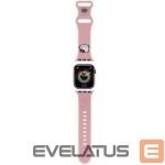 Siksniņa Hello Kitty  Hello Kitty Silicone Kitty Head strap for Apple Watch 38/40/41mm - pink 