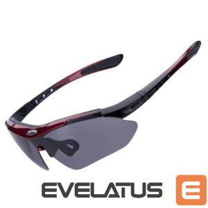 Dviračio priedas Rockbros  Rockbros 10141 photochromic UV400 cycling glasses - red 