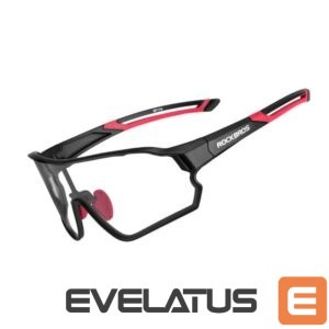 Dviračio priedas Rockbros  Rockbros 10135 photochromic UV400 cycling glasses - black and red 